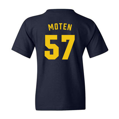 Michigan - NCAA Football : Travis Moten - Classic Shersey Youth T-Shirt-1