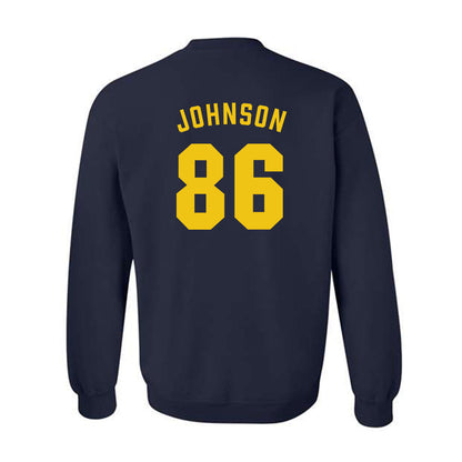 Michigan - NCAA Football : Travis Johnson - Classic Shersey Crewneck Sweatshirt-1