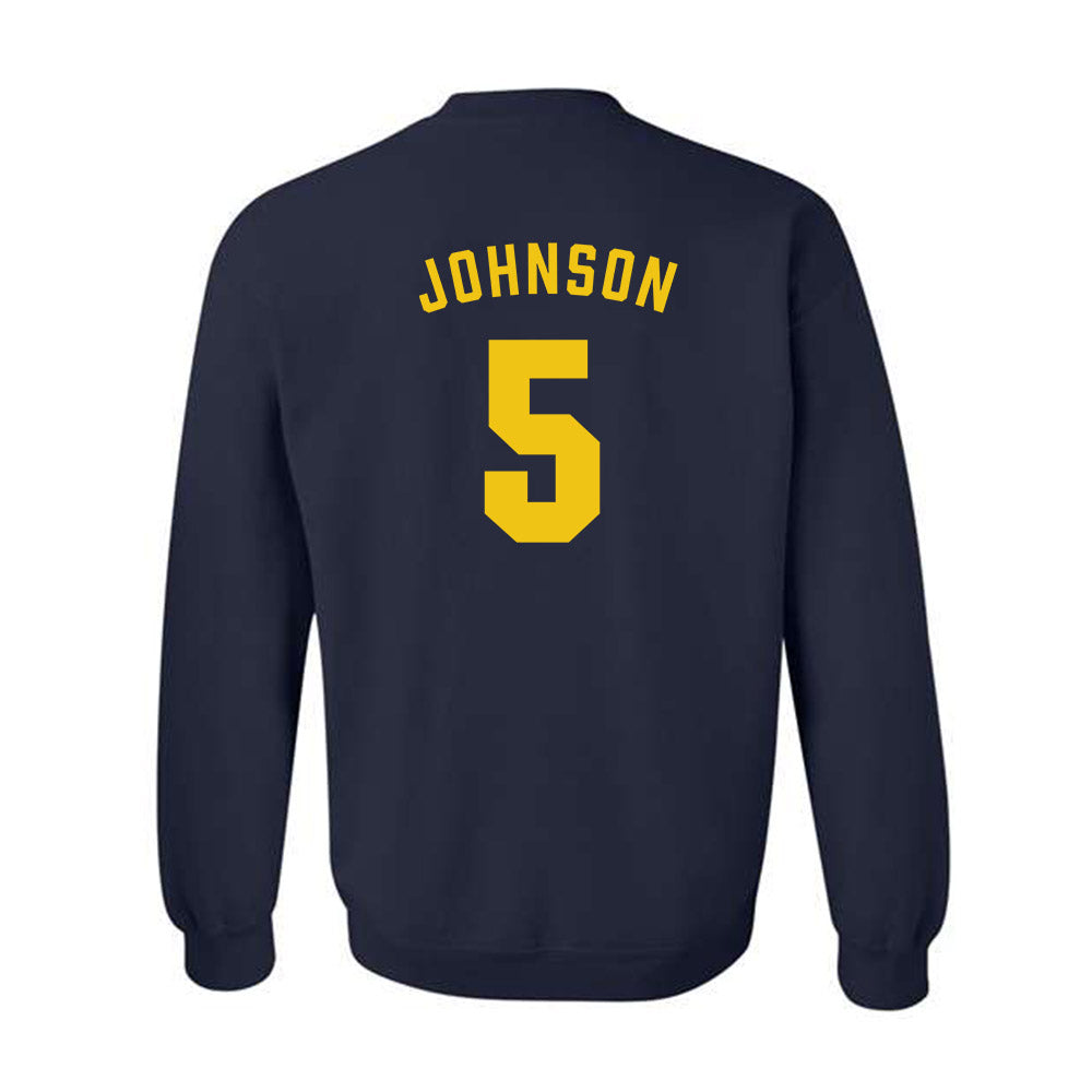 Michigan - NCAA Women's Volleyball : Lydia Johnson - Classic Shersey Crewneck Sweatshirt-1