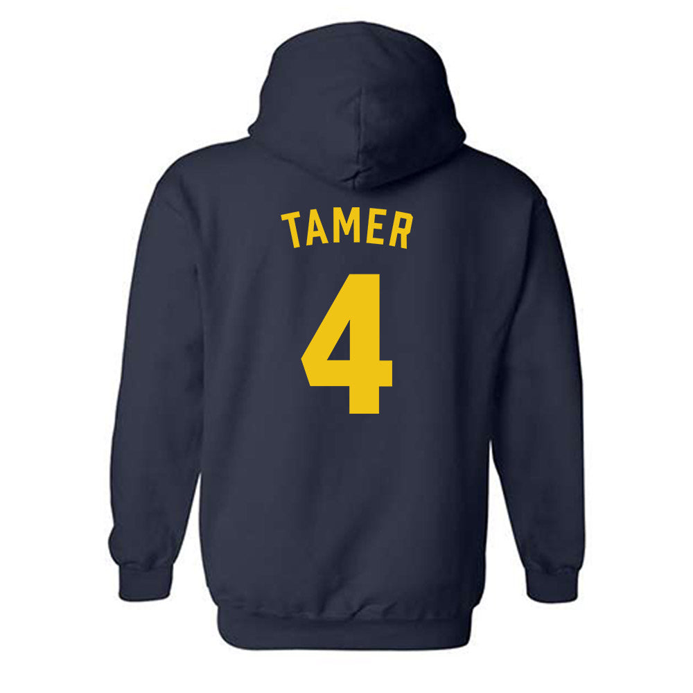 Michigan - NCAA Women's Field Hockey : Abby Tamer - Classic Shersey Hooded Sweatshirt-1