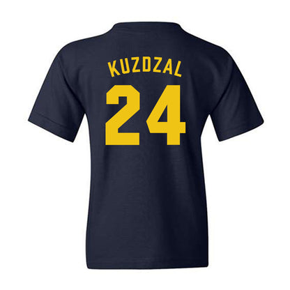 Michigan - NCAA Football : Bryson Kuzdzal - Classic Shersey Youth T-Shirt-1