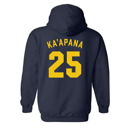 Michigan - NCAA Football : Micah Ka'apana - Classic Shersey Hooded Sweatshirt-1