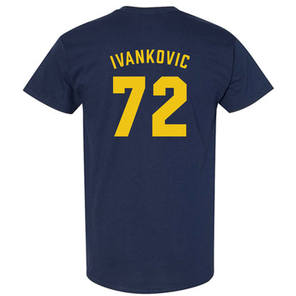 Michigan - NCAA Men's Ice Hockey : Jack Ivankovic - Classic Shersey T-Shirt-1