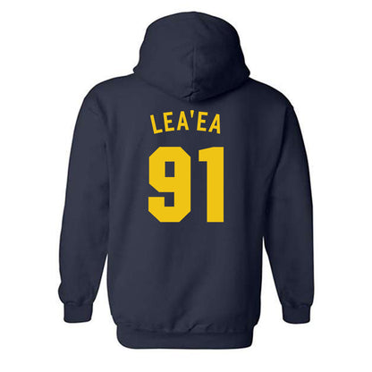 Michigan - NCAA Football : Jonah Lea'ea - Classic Shersey Hooded Sweatshirt-1