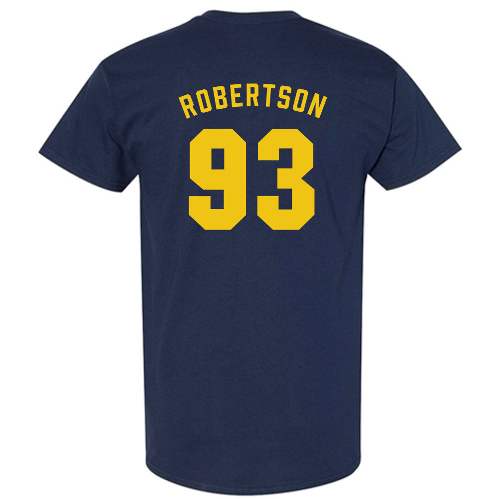 Michigan - NCAA Football : Hunter Robertson - Classic Shersey T-Shirt-1