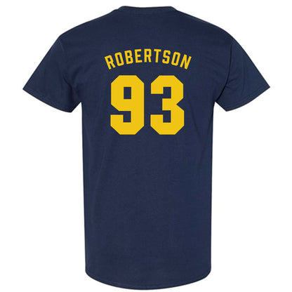 Michigan - NCAA Football : Hunter Robertson - Classic Shersey T-Shirt-1