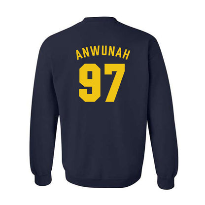 Michigan - NCAA Football : Chibi Anwunah - Classic Shersey Crewneck Sweatshirt-1
