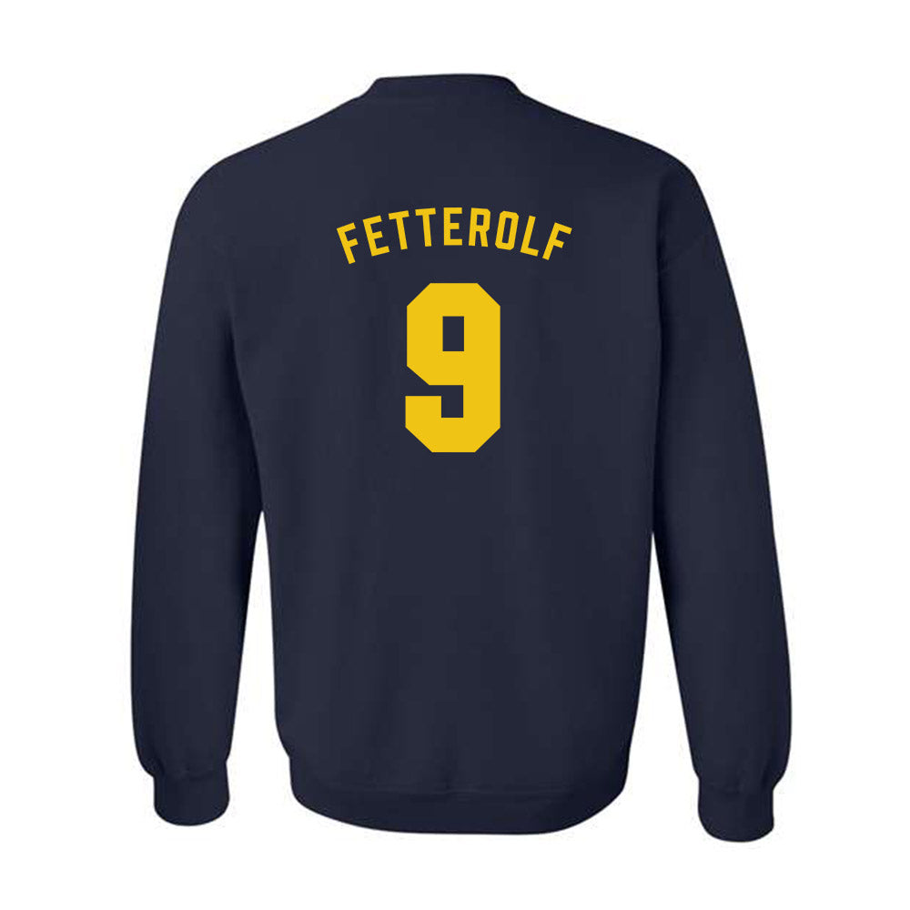 Michigan - NCAA Women's Lacrosse : Jane Fetterolf - Classic Shersey Crewneck Sweatshirt-1