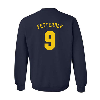 Michigan - NCAA Women's Lacrosse : Jane Fetterolf - Classic Shersey Crewneck Sweatshirt-1