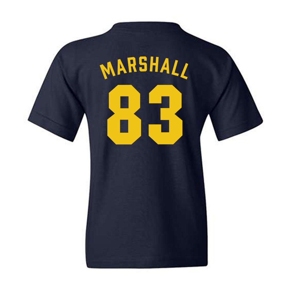 Michigan - NCAA Football : Zack Marshall - Classic Shersey Youth T-Shirt-1