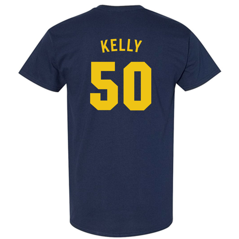 Michigan - NCAA Men's Lacrosse : Michael Kelly - Classic Shersey T-Shirt-1