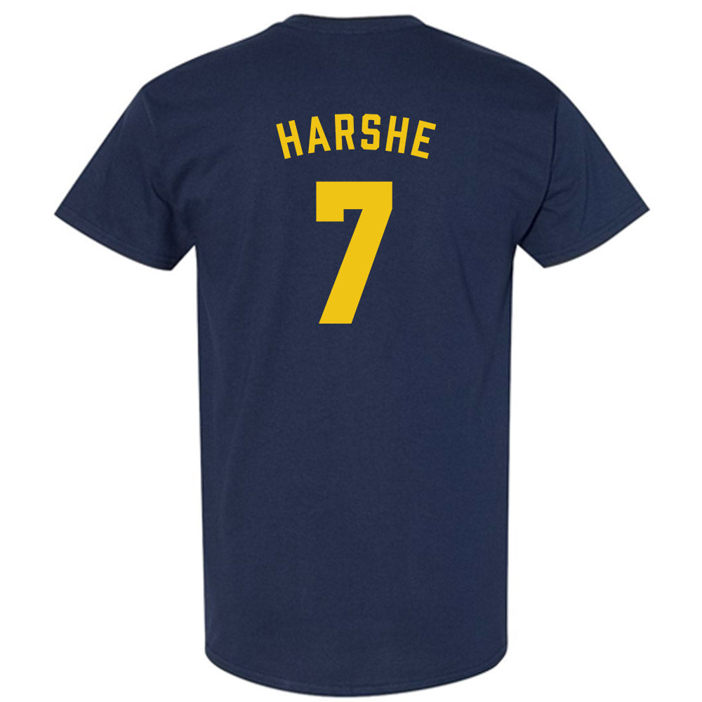 Michigan - NCAA Women's Soccer : Beanie Harshe - Classic Shersey T-Shirt-1