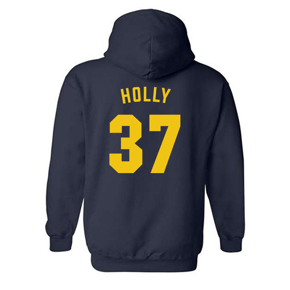 Michigan - NCAA Football : Julius Holly - Classic Shersey Hooded Sweatshirt-1