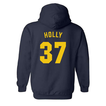 Michigan - NCAA Football : Julius Holly - Classic Shersey Hooded Sweatshirt-1