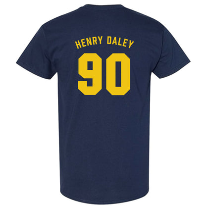 Michigan - NCAA Football : John Henry Daley - Classic Shersey T-Shirt-1