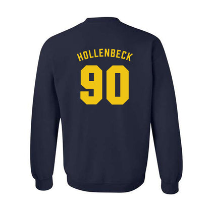 Michigan - NCAA Football : Hudson Hollenbeck - Classic Shersey Crewneck Sweatshirt-1