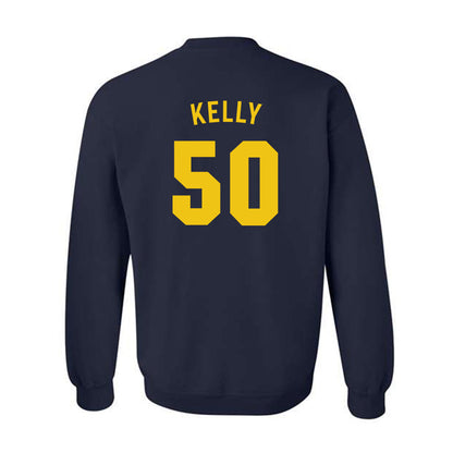 Michigan - NCAA Men's Lacrosse : Michael Kelly - Classic Shersey Crewneck Sweatshirt-1