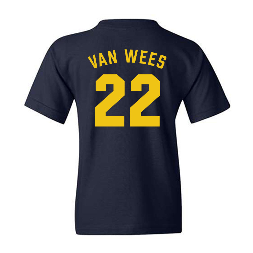 Michigan - NCAA Women's Lacrosse : Truus van Wees - Classic Shersey Youth T-Shirt-1