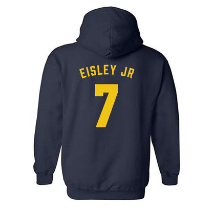 Michigan - NCAA Men's Basketball : Howard Eisley Jr - Classic Shersey Hooded Sweatshirt-1