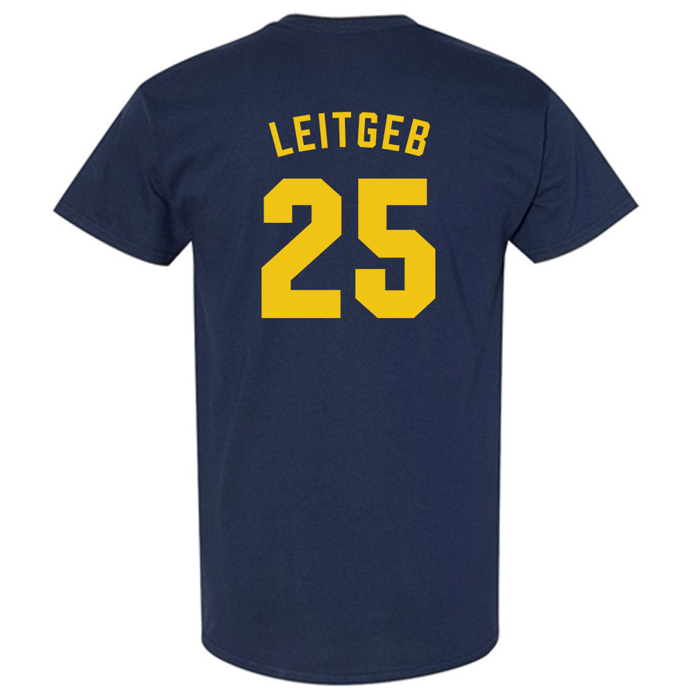 Michigan - NCAA Baseball : Brock leitgeb - Classic Shersey T-Shirt-1