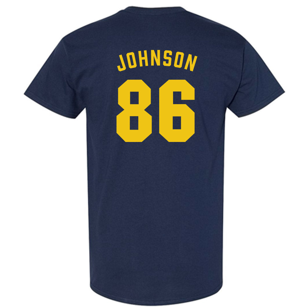 Michigan - NCAA Football : Travis Johnson - Classic Shersey T-Shirt-1