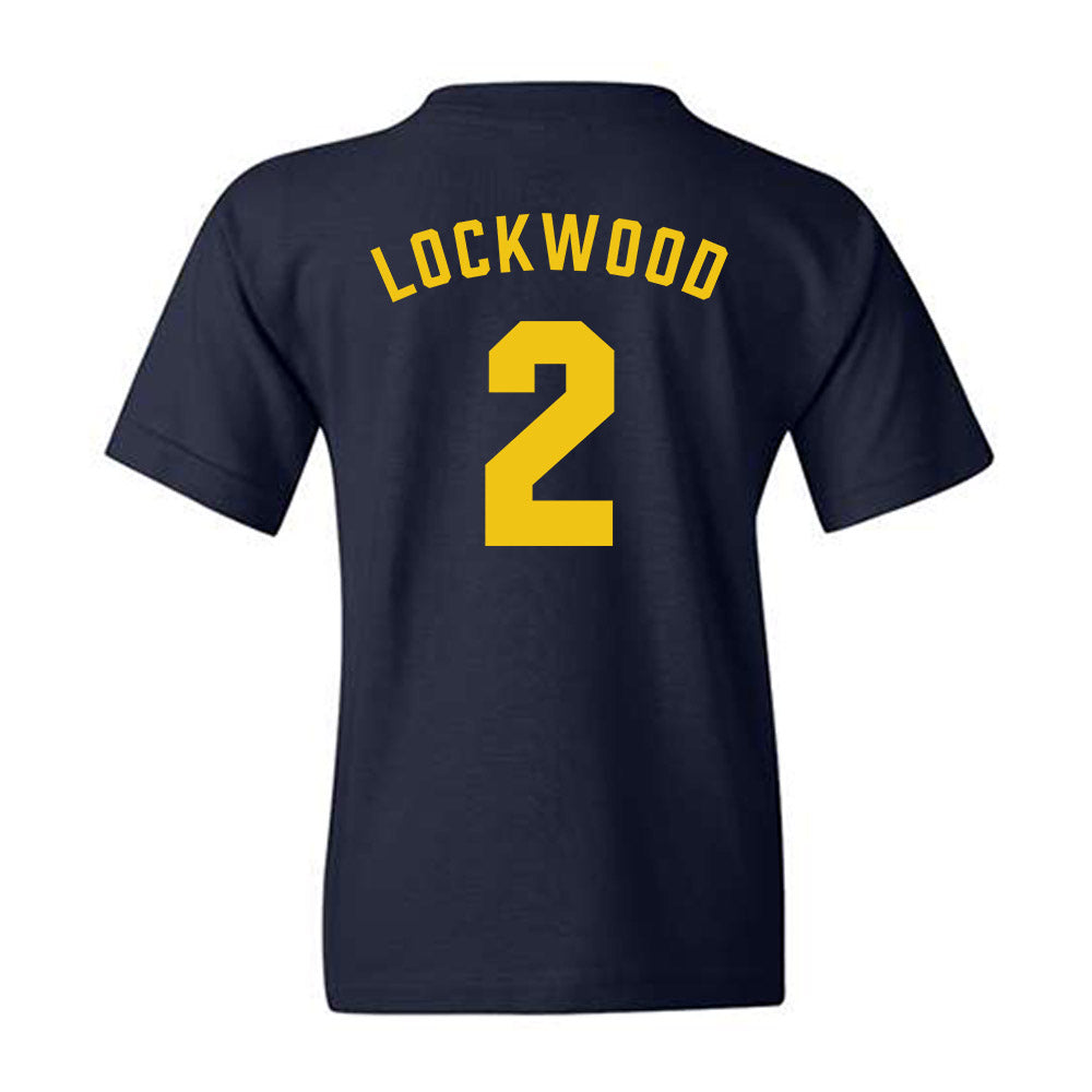 Michigan - NCAA Men's Lacrosse : Bo Lockwood - Classic Shersey Youth T-Shirt-1