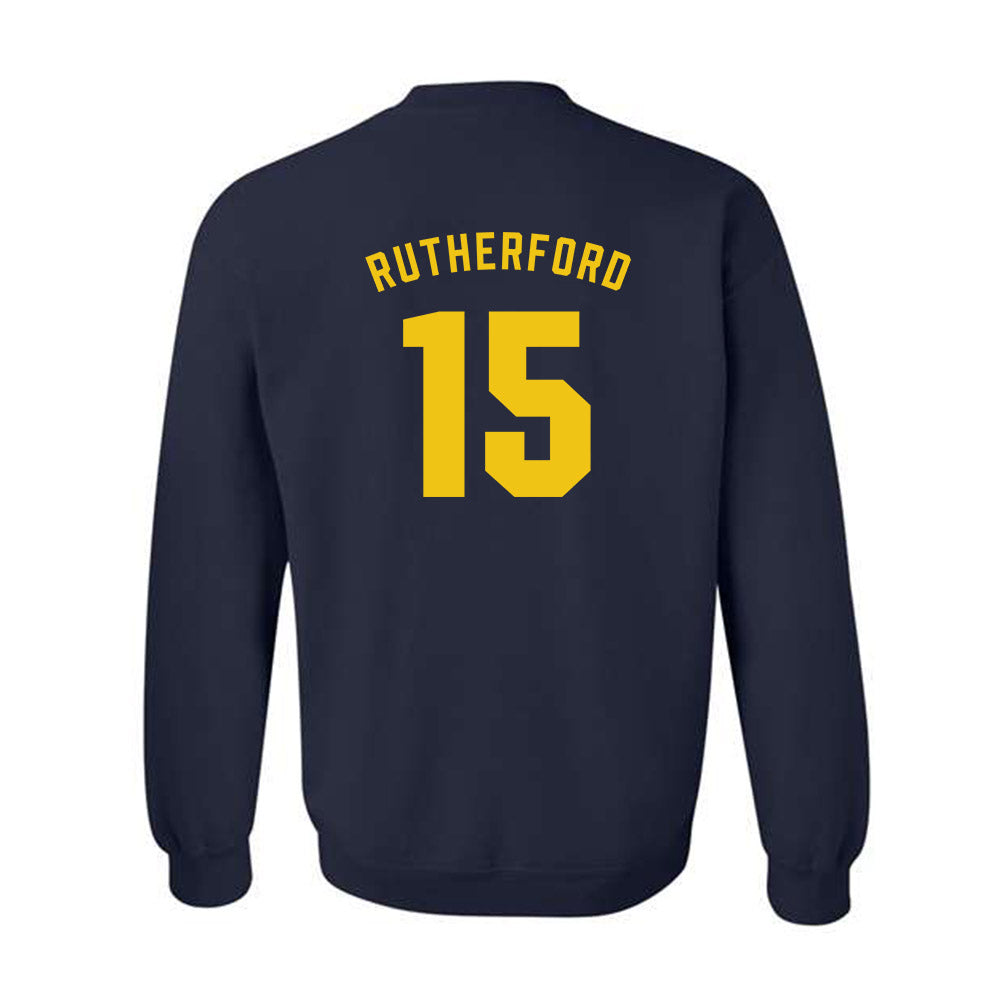 Michigan - NCAA Women's Lacrosse : Maya Rutherford - Classic Shersey Crewneck Sweatshirt-1