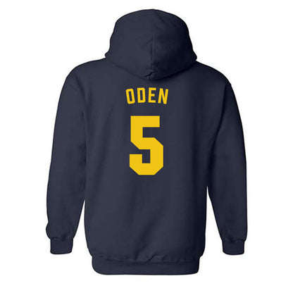 Michigan - NCAA Football : Jacob Oden - Classic Shersey Hooded Sweatshirt-1