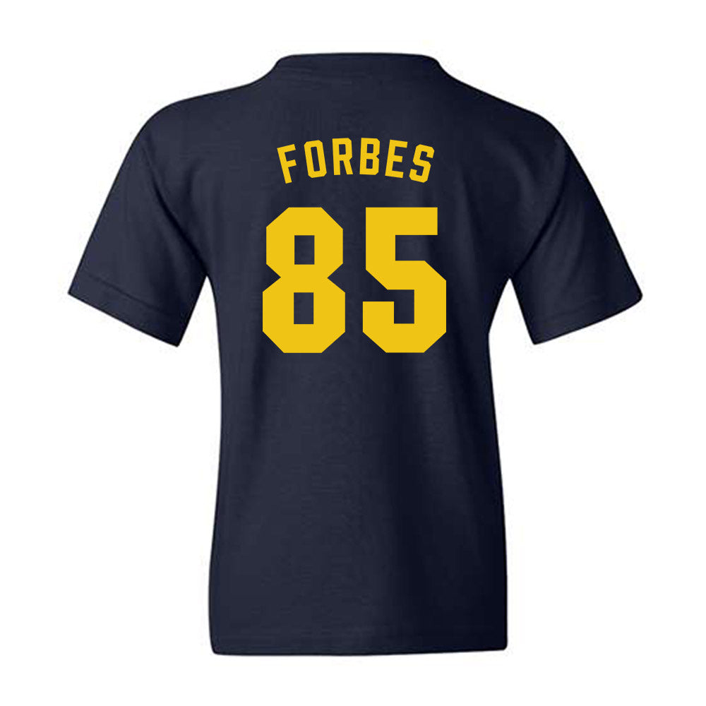 Michigan - NCAA Football : Logan Forbes - Classic Shersey Youth T-Shirt-1