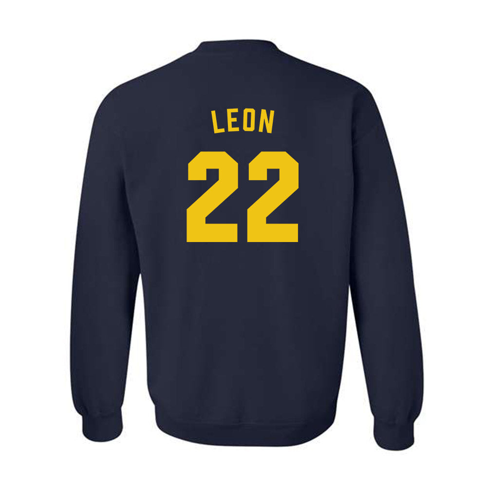 Michigan - NCAA Men's Soccer : Michael Leon - Classic Shersey Crewneck Sweatshirt-1