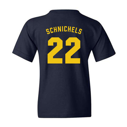 Michigan - NCAA Women's Volleyball : Sydney Schnichels - Classic Shersey Youth T-Shirt-1
