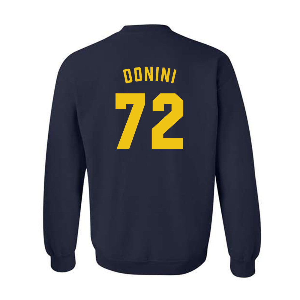 Michigan - NCAA Football : Peter Donini - Classic Shersey Crewneck Sweatshirt-1