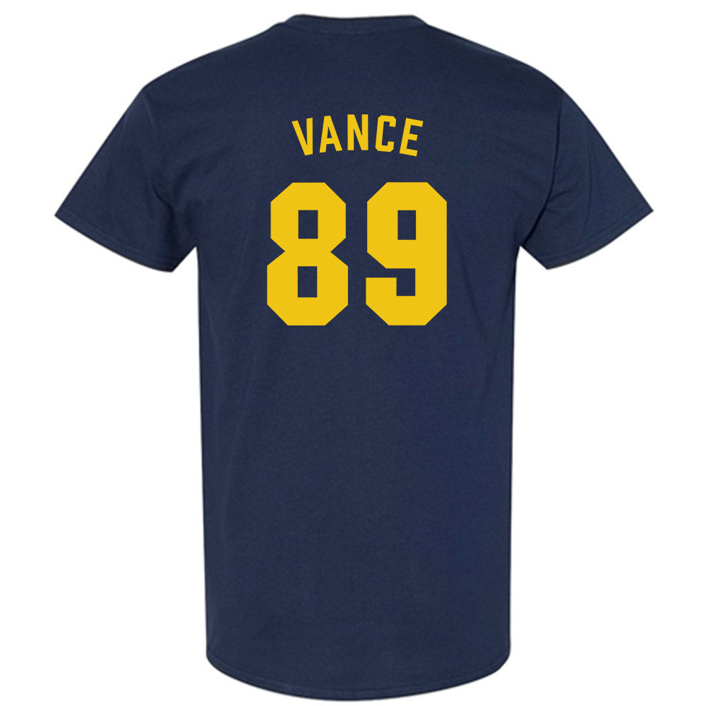 Michigan - NCAA Men's Lacrosse : Mason Vance - Classic Shersey T-Shirt-1