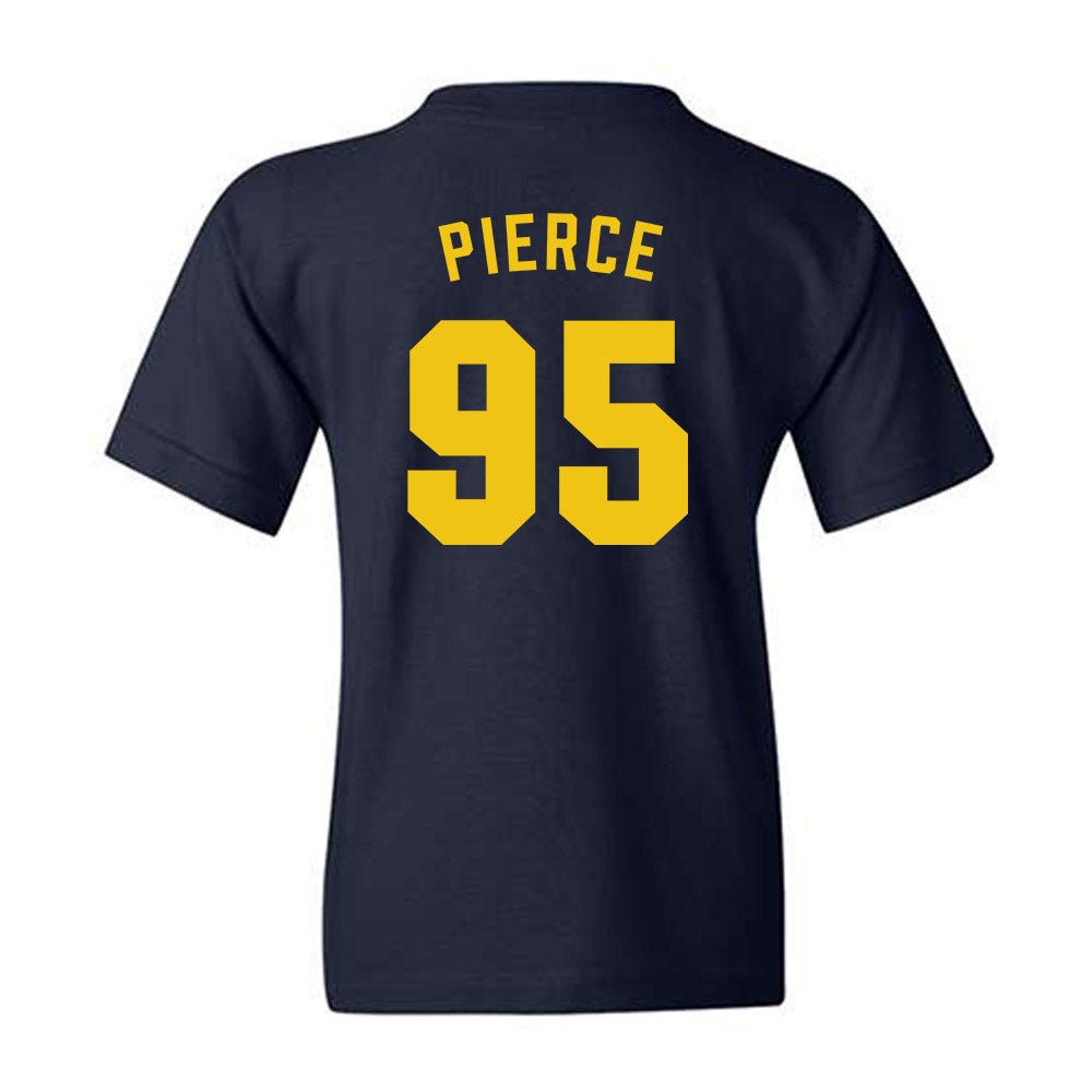 Michigan - NCAA Football : Trey Pierce - Classic Shersey Youth T-Shirt-1