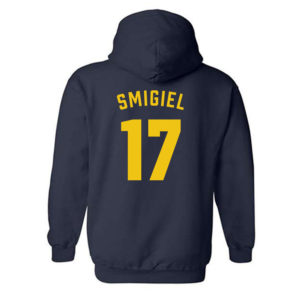 Michigan - NCAA Football : Brady Smigiel - Classic Shersey Hooded Sweatshirt-1