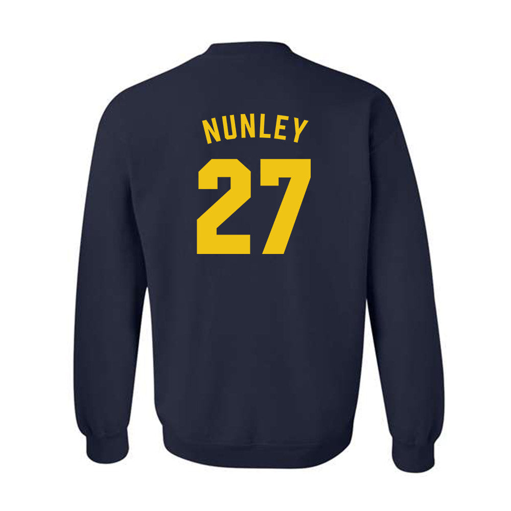 Michigan - NCAA Football : Ernest Nunley - Classic Shersey Crewneck Sweatshirt-1