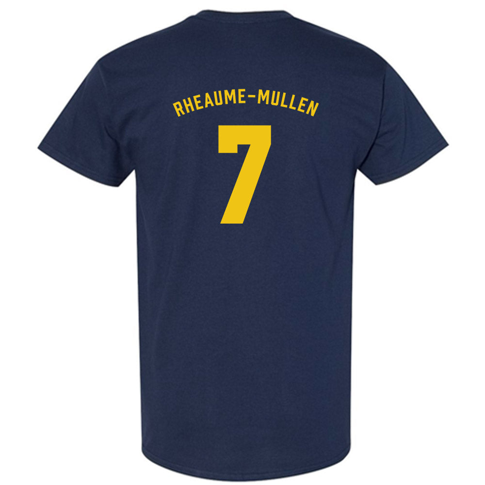 Michigan - NCAA Men's Ice Hockey : Dakoda Rheaume-Mullen - Classic Shersey T-Shirt-1