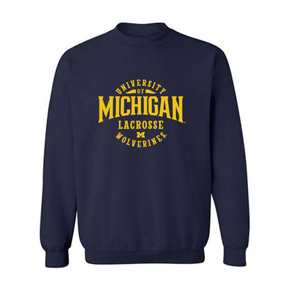 Michigan - NCAA Women's Lacrosse : Ava Class - Classic Shersey Crewneck Sweatshirt-0