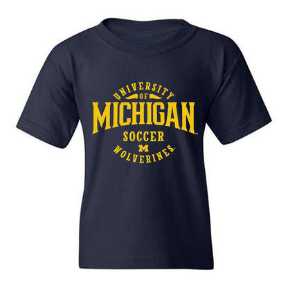 Michigan - NCAA Men's Soccer : Michael Leon - Classic Shersey Youth T-Shirt-0