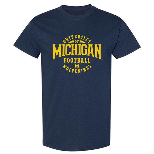 Michigan - NCAA Football : Gary Stacy - Classic Shersey T-Shirt-0