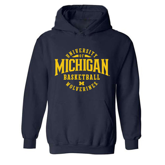 Michigan - NCAA Men's Basketball : Howard Eisley Jr - Classic Shersey Hooded Sweatshirt-0