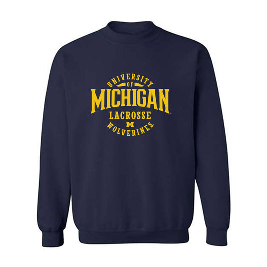 Michigan - NCAA Women's Lacrosse : Jill Smith - Classic Shersey Crewneck Sweatshirt-0