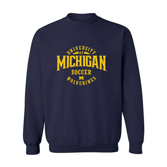 Michigan - NCAA Women's Soccer : Jenna Lang - Classic Shersey Crewneck Sweatshirt-0