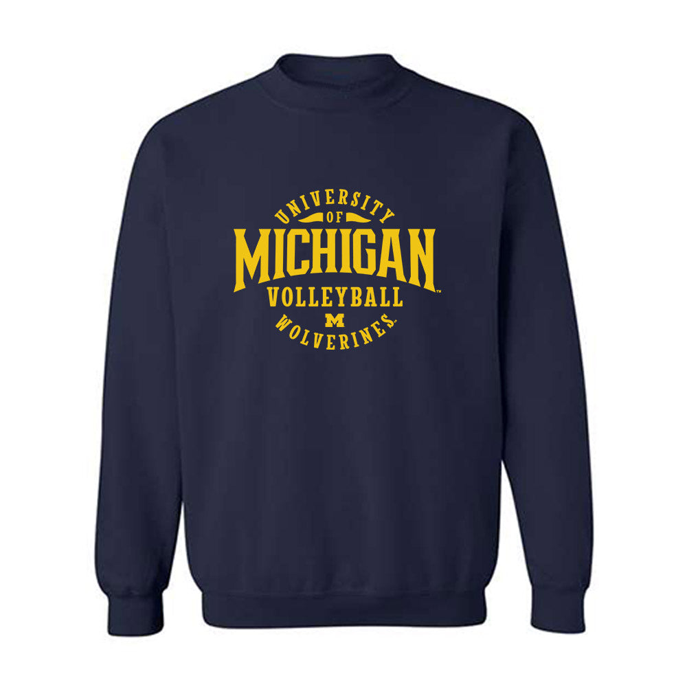Michigan - NCAA Women's Volleyball : Carly Greskovics - Classic Shersey Crewneck Sweatshirt-0