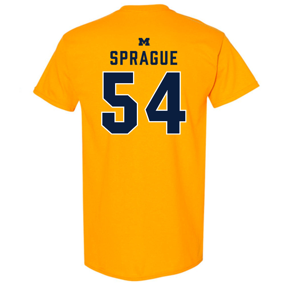 Michigan - NCAA Football : Andrew Sprague - Classic Shersey T-Shirt-1