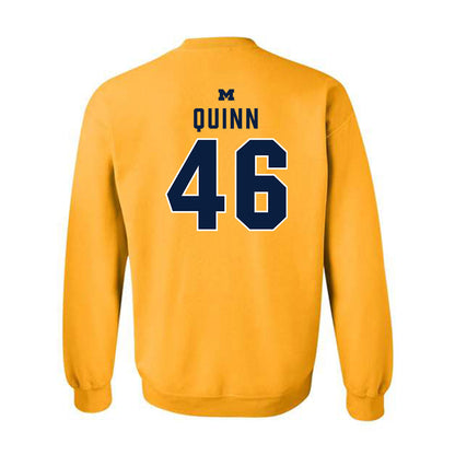 Michigan - NCAA Football : Crandall Quinn - Classic Shersey Crewneck Sweatshirt-1