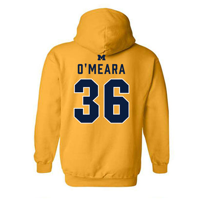 Michigan - NCAA Football : Tomas O'Meara - Classic Shersey Hooded Sweatshirt-1