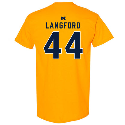 Michigan - NCAA Softball : Indiana Langford - Classic Shersey T-Shirt-1