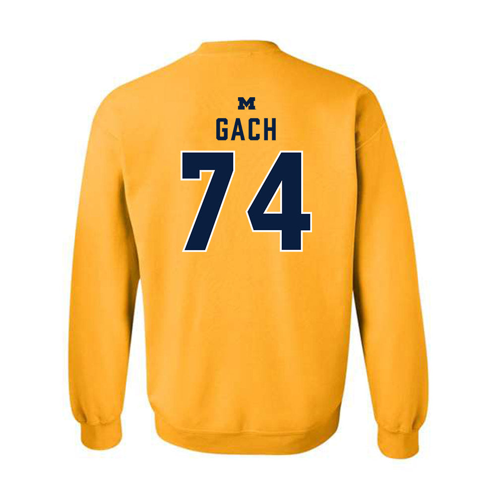 Michigan - NCAA Football : Avery Gach - Classic Shersey Crewneck Sweatshirt-1