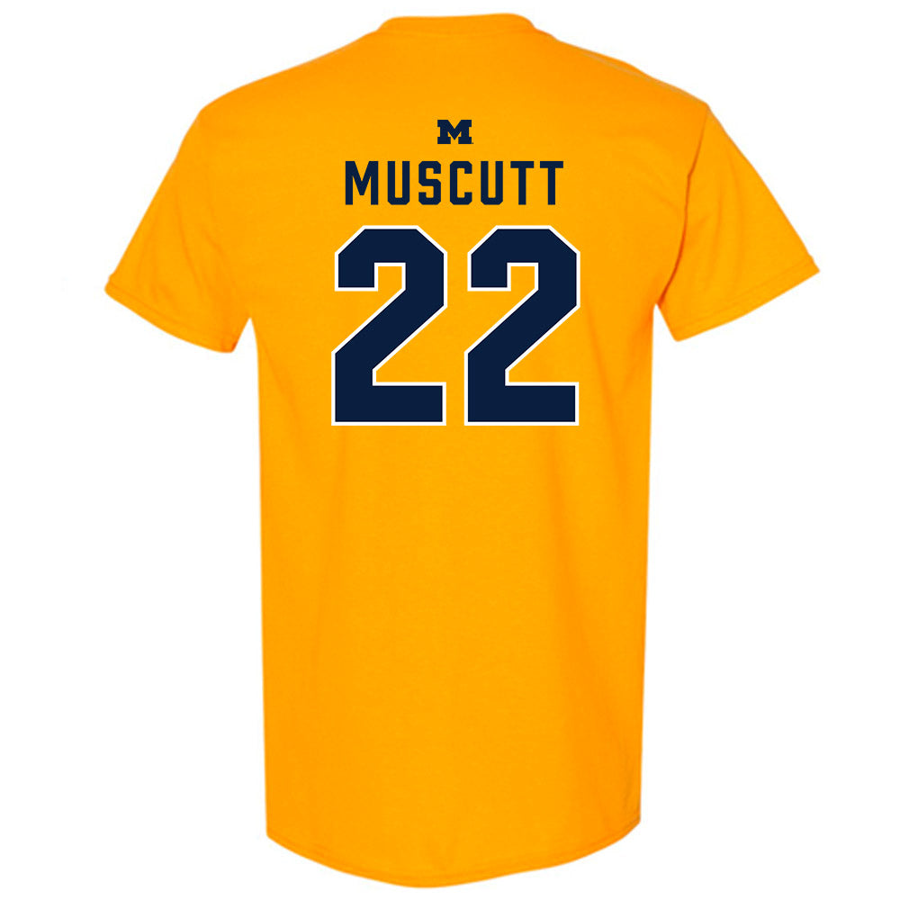 Michigan - NCAA Men's Ice Hockey : Kason Muscutt - Classic Shersey T-Shirt-1